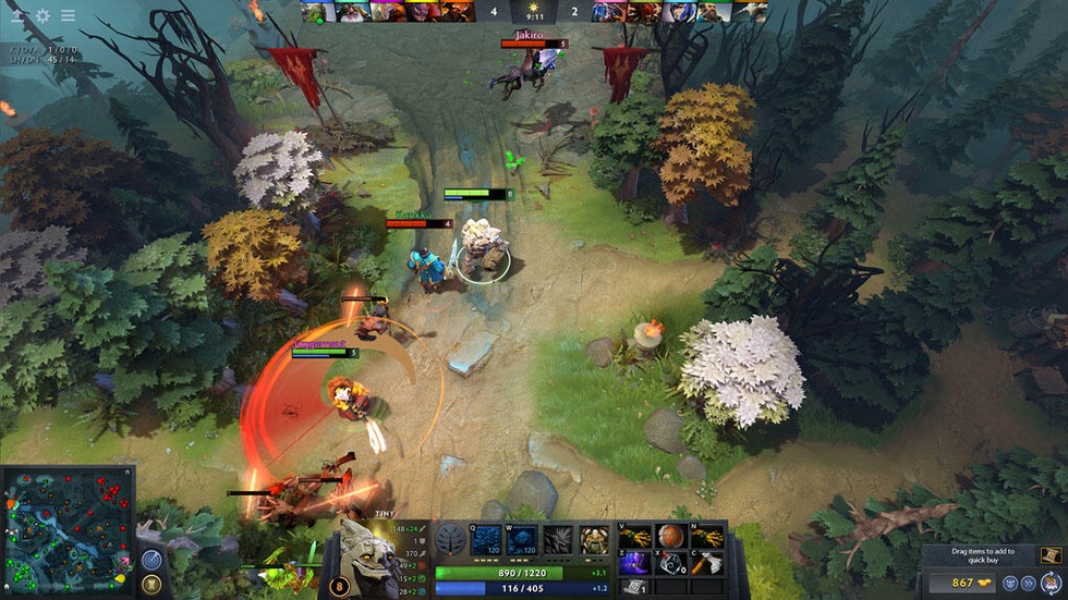 เกม DOTA2 E-SPORTS